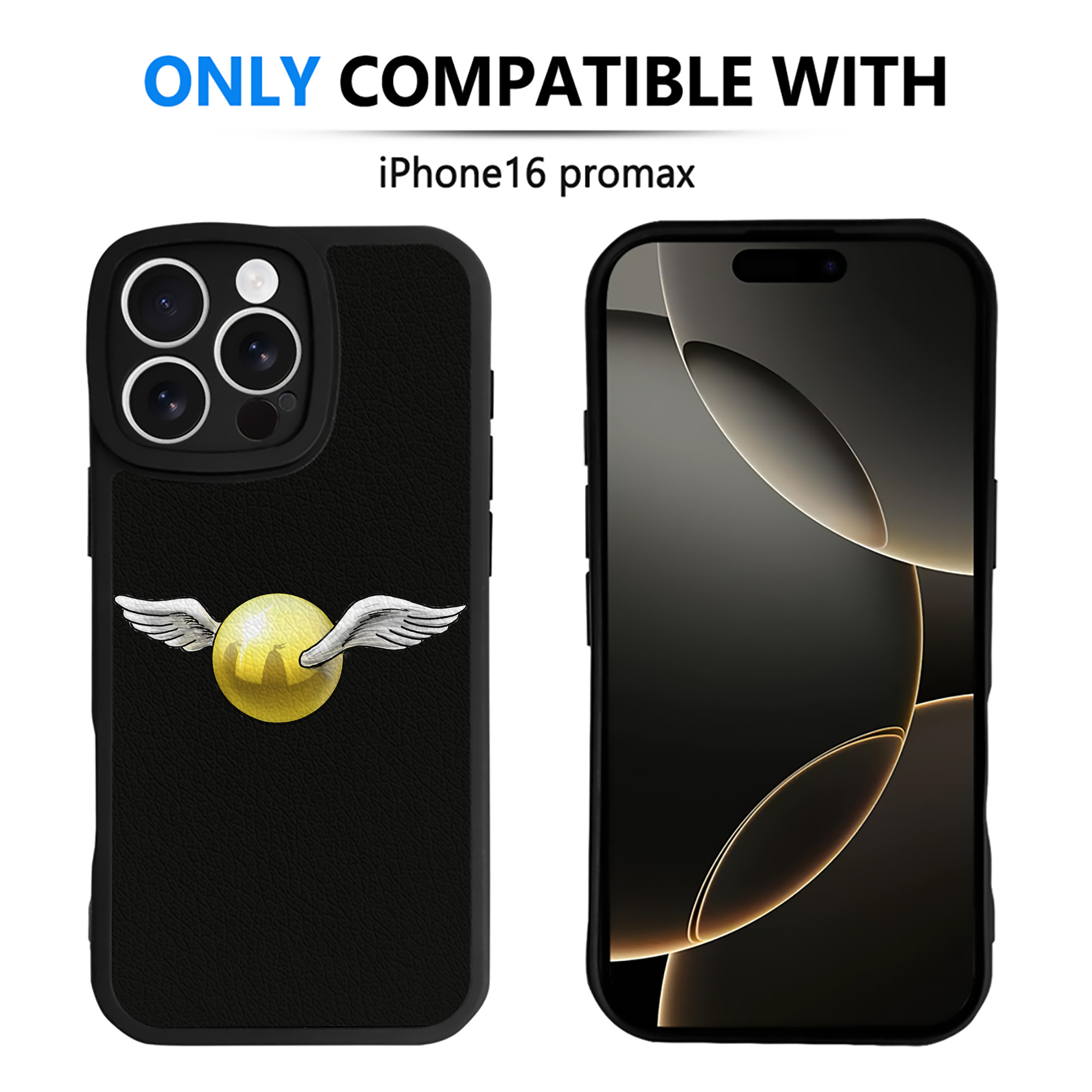 （画像用） Harry Potter ハリー・ポッターシリーズ 【iPhone 16シリーズ対応】シリコンスマホケース（レザー調） 材質：シリコン